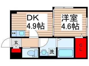 仮）八千代市村上ｱﾊﾟｰﾄ新築計画の物件間取画像